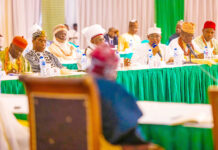 Tinubu meets traditional rulers