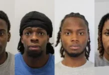 Four Nigerians Jailed in UK Over £240,000 Phone Robbery Spree