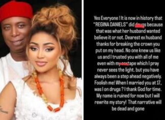 Regina Daniels cries out again, says Ned may soon release her sextape