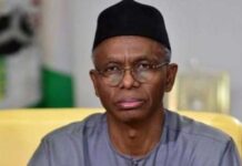 Security Operatives Attempts to Arrest El-Rufai at Abuja Airport (Videos)