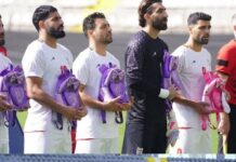 Iran Players Hold Schoolbags to Protest Killing of Schoolgirls