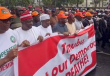 ADC: Atiku, Obi, Kwankwaso lead protest against INEC over threat to Democracy