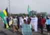 Ex-police Officers Protest ‘Poor Pensions,’ at Aso Rock, Call on Tinubu to Act