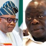 Akpabio, Oshiomhole Clash in Senate Over New Rules Limiting Leadership Eligibility