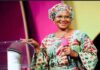 Pst Sarah Omakwu Kneels to Beg Wike Over Preservation of Jabi Lake