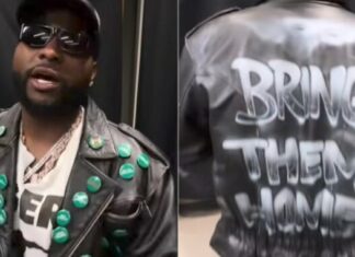 ‘Bring Them Home’: Davido Honors Kidnapped Oyo Pupils and Teachers at FIFA Performance