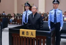 Chinese Ex-Official Sentenced to Death Over $325 Million Bribery Scheme