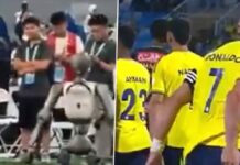 Viral Video Shows Humanoid Robot Executing Cristiano Ronaldo’s Iconic ‘Siuuu’ Celebration