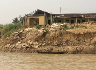 Delta Community Raises Alarm as River Niger Swallows Homes, Farmlands