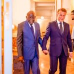 Tinubu, Macron meet for private dinner at Élysée Palace (PHOTOS)