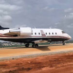 Panic at Abuja Airport as Private Jet Loses Door Mid-Air, Makes Emergency Landing