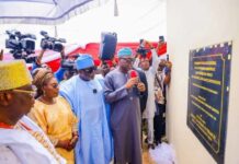 United Nigeria Airlines Chief, Okonkwo, Hands Over Health Centre, Water Project in Ekiti